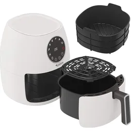 TURBO TRONIC Heißluftfritteuse 3,5L weiß