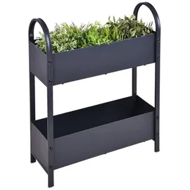 Spetebo TULPIA 60 x 22,5 x 75 cm Anthrazit