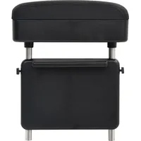 VidaXL Auto-Armlehne Universal Schwarz 23x8x(30-38) cm ABS