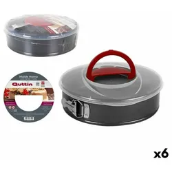Kuchenspringform Quttin 52272 Kohlenstoffstahl (6 Stück)