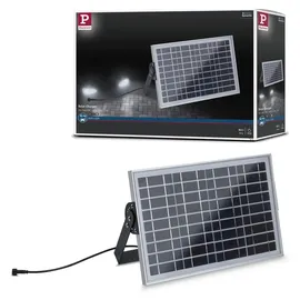 Paulmann Außenleuchte Aluminium, Kunststoff, Metall 29,9 cm inkl. Solarmodul silber