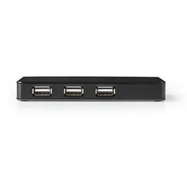 Nedis USB-Hub 7-Port port(s) USB 2.0 Netzstromversorgung / - Stromversorgung über USB