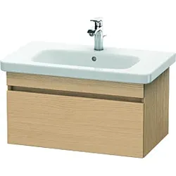Duravit DuraStyle Waschtisch-Unterschrank DS638103030 73 x 44,8 cm, Eiche natur, 1 Auszug, wandhängend