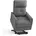 MCombo Fernsehsessel 7027 Stoff 67 5 x 105 x 86 5 Grau elektrisch mit Massage Heizung