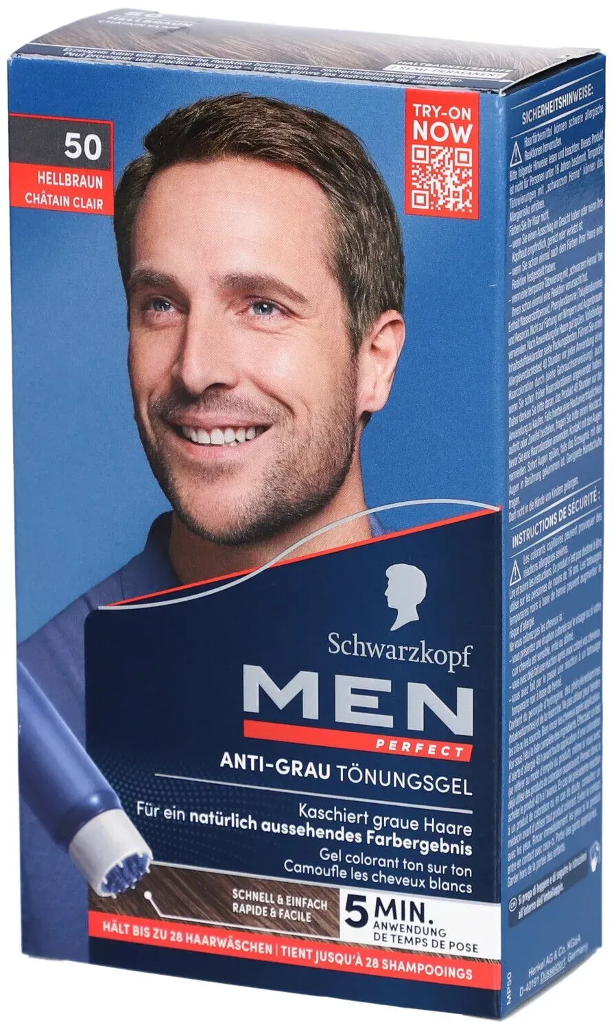 MEN Perfect Tönung 50 Natur Hellbraun