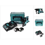 Makita DHR 280 PTJ 2 x 18 V 36 V Li-Ion Akku Bohrhammer Brushless 28 mm für SDS-PLUS im Makpac + 2 x 5,0 Ah Akku