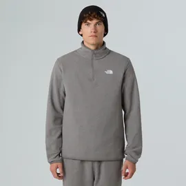 The North Face Glacier Fleece Mit Halbem Reißverschluss - TNF Mid Grey Heather - XL