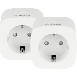 BOSCH Steckdose "Smart Home Zwischenstecker Kompakt 2er-Set", weiß, B:6,02cm H:8,34cm, Steckdosen