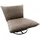 Livetastic Relaxsessel Cremona Textil 100 x 78 x 96 cm Taupe mit Kissen