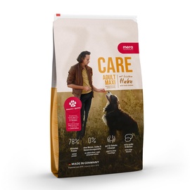 Mera Care Adult Maxi Huhn, Trockenfutter für Hunde großer Rassen, mit 78% tierischen Protein, ohne Weizen, 4kg