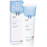 DHU Schüßler-Salz Nr. 11 Silicea D4 – Das Mineralsalz der Haare, der Haut und des Bindegewebes – das Original, 50 g Salbe