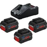 Bosch 0615A5004Y Starterkit 3xPC18V8.0Ah+GAL18V-160 (0615A5004Y)