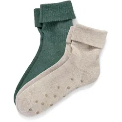 Tchibo - 2 Paar Stoppersocken - Damen - Gr. 35-38 - weiß