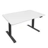 Home Deluxe - Schreibtischplatte AGORA - Größe: 120 x 60 cm, Farbe: Weiß, universell einsetzbar, durchgehende Platte I Tischplatte Schreibtisch - Weiß