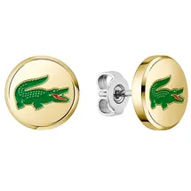 Lacoste Ohrstecker ARTHOR grün Edelstahl