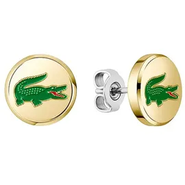 Lacoste Ohrstecker ARTHOR grün Edelstahl