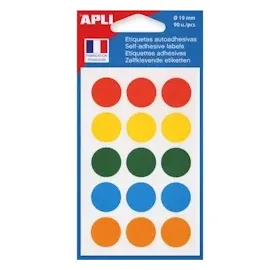 APLI agipa Markierungspunkte, Durchmesser: 8 mm, rund, blau