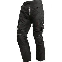 MUGENRACE Lineare wasserdichte Motorrad Textilhose, schwarz, Größe M für Männer