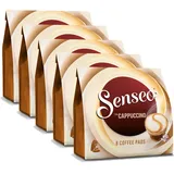 SENSEO Kaffeepads Typ Cappuccino Senseopads 5er Pack, 5 x 8 Pads