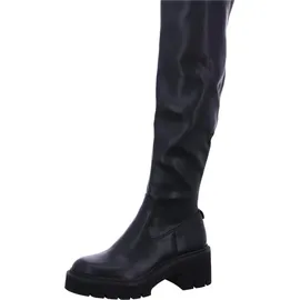TAMARIS Damen Stiefel Leder Schwarz 39 - 39 EU