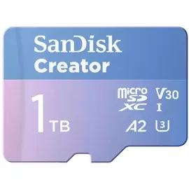 SanDisk Creator MicroSD 1TB SDSQXAV-1T00-GN6MS