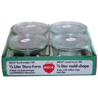 Weck Sturzglas 250 ml 4 St.