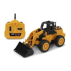 Jamara Spielzeug-Radlader Radlader RL136 1:36 2,4GHz, ferngesteuert Baustellenfahrzeug Baufahrzeug RC-Modell gelb gelb