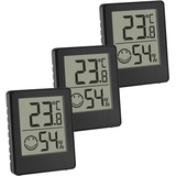 TFA TFA® 30.5039 Hygrometer schwarz