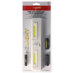 COB-LED-Lichtleiste mit Bewegungsmelder, ideal für Beleuchtung in Schränken, Treppenhäuser, Küchenzeilen, einstellbarer Lichtstrahl