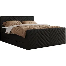 MKS Paris King Duo 120 x 200 cm H4 Schwarz