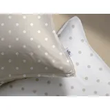 Zo Home Punta di Cotone Punkte Beige 135 x 200 cm + 80 x 80 cm