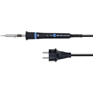 ERSA PTC70 Lötkolben 75W bis 450°C temperaturgeregelter Lötkolben 230V inkl. Ablageständer mit RESISTRONIC-Temperaturregelung – MADE IN GERMANY - 0710CD