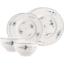 Villeroy & Boch Vieux Luxembourg Basic-Set 6-tlg. Weiß/Blumendekor
