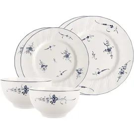 Villeroy & Boch Vieux Luxembourg Basic-Set 6-tlg. Weiß/Blumendekor
