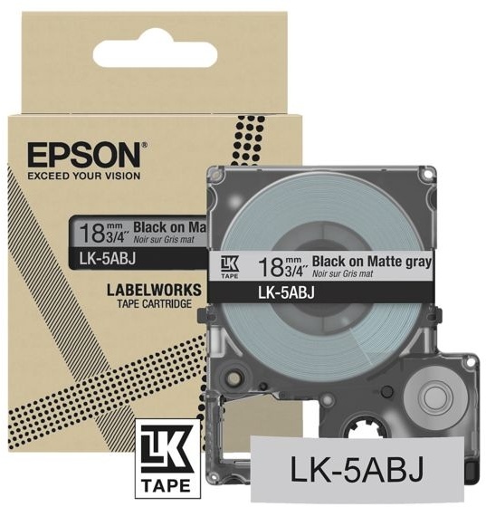 Beschriftungsband »LK-5JBJ« 18 mm schwarz, Epson, 1.8 cm