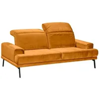 Musterring Sofa MR 4580 Stoff Gelb Curry
