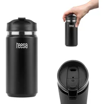 tresice france Thermobecher 0,35 l Schwarz