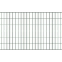 ALWA Vertriebsmarke der Gust. Alberts GmbH & Co.KG Alberts Doppelstab-Gittermatte 2m 120 hoch cm, Typ 6/5/6 grün