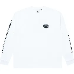 New Amsterdam Surf Association LOGO LONGSLEEVE - Weiss - M