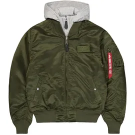 Alpha Industries Ma-1 D-tec Jacke Dark Green S