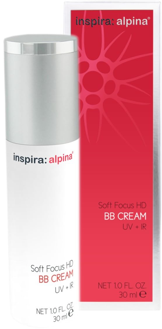 inspira: cosmetics alpina High Tech Soft Focus HD BB Creme für eine strahlende natürlich wirkende Haut 30 ml