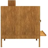 vidaXL Gartenofen 35 x 50 x 60 cm Stahl braun