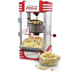 COCA COLA Popcornmaschine SNP-27CC Kettle – Popcornautomat – rot/weiß rot|weiß