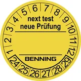 Benning Prüfplaketten D30mm RL