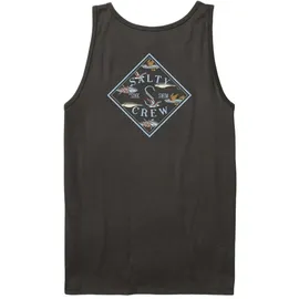 Salty Crew Tippet Fill ärmelloses T-shirt - Black - L