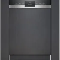 Siemens iQ300 SN53HS01AE Einbau-Geschirrspüler (teilintegrierbar, 598 mm breit, Edelstahl)