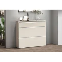 Home Affaire Magic Schuhkommode 120 x 108 x 27 cm kaschmir matt / kaschmir