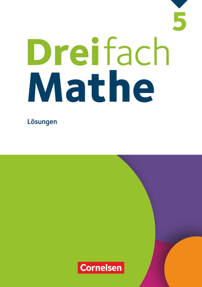 Dreifach Mathe / Dreifach Mathe - Ausgabe 2021 - 5. Schuljahr Lösungen Zum Schülerbuch  Loseblatt