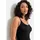 vivance active by lascana Spaghettitop Schwarz 48/50