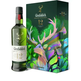 Glenfiddich 12 Years Old Limited Edition Design Single Malt Scotch 40% vol 0,7 Geschenkbox